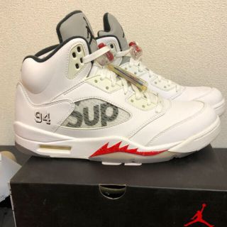 シュプリーム(Supreme)のAIRJORDAN５×supreme シュプリーム(スニーカー)