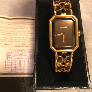 シャネル(CHANEL)のシャネル プルミエール 時計サイズ M刻印電池交換済み/稼動品/昔の中古品   (腕時計)