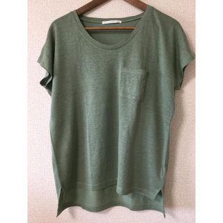 アーバンリサーチドアーズ(URBAN RESEARCH DOORS)のURBAN RESEARCH DOORS 半袖 カットソー グリーン(Tシャツ(半袖/袖なし))