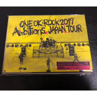 ワンオクロック(ONE OK ROCK)のONE OK ROCK 2017 “Ambitions"  DVD(ミュージック)