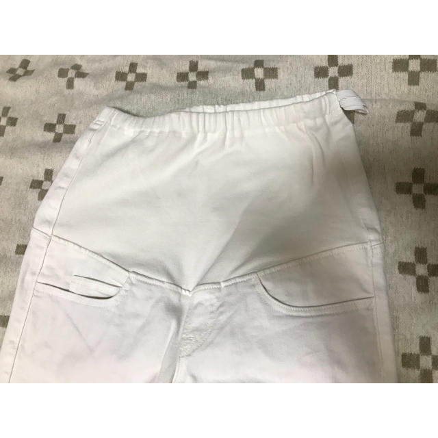 MUJI (無印良品)(ムジルシリョウヒン)のAyumi24様専用 無印 マタニティデニム キッズ/ベビー/マタニティのマタニティ(マタニティボトムス)の商品写真