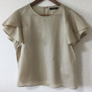 ユナイテッドアローズ(UNITED ARROWS)のTHE STATION STORE UNITED ARROWS フリル ブラウス(シャツ/ブラウス(半袖/袖なし))