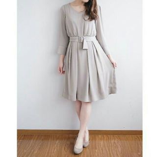 プロポーションボディドレッシング(PROPORTION BODY DRESSING)の【最終値下げ／新品】プロポーションボディドレッシング ネックレス付ワンピ(ひざ丈ワンピース)