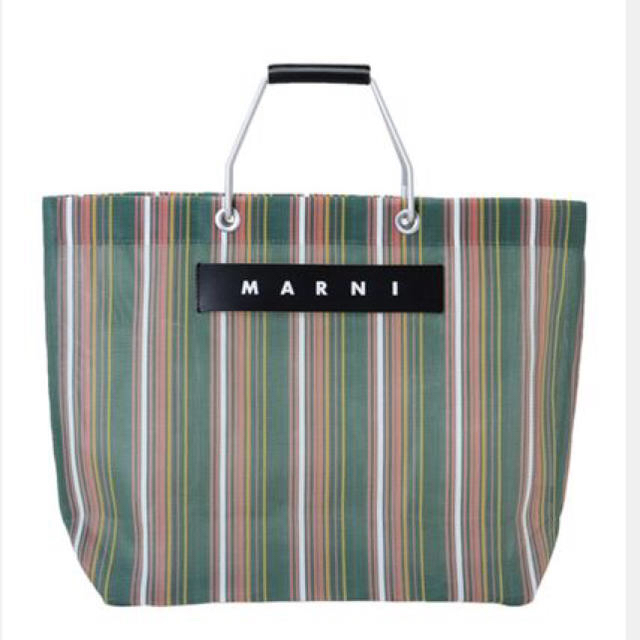 新品 MARNI マルニ フラワーカフェ 限定 カゴバック-