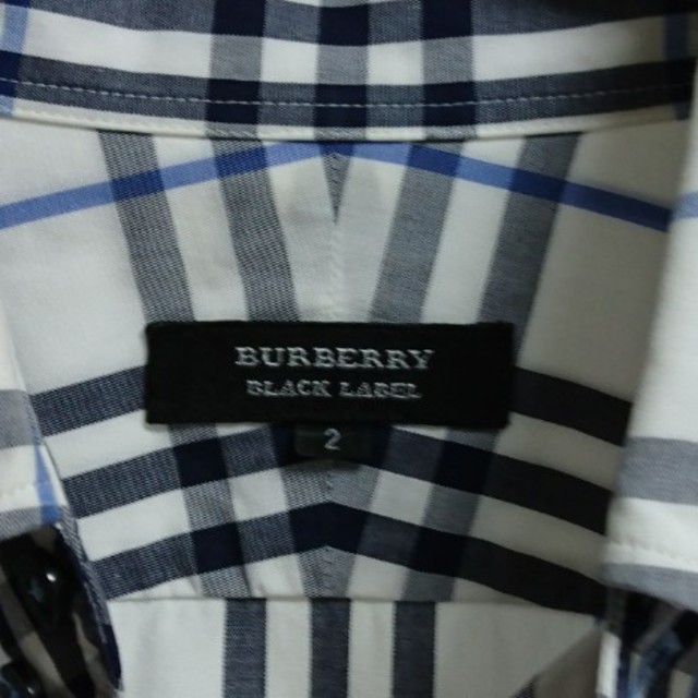 BURBERRY BLACK LABEL(バーバリーブラックレーベル)の【希少】バーバリーブラックレーベル シャツ 長袖 メンズのトップス(シャツ)の商品写真