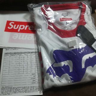 シュプリーム(Supreme)の【専用】supreme fox moto jersey top(ジャージ)