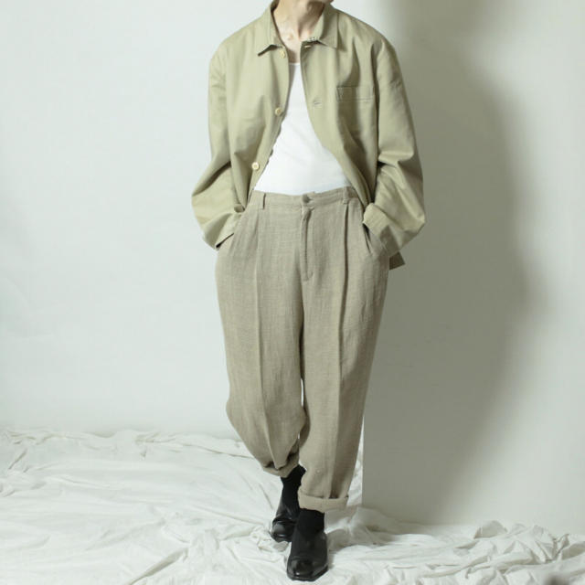 Yohji Yamamoto - y's リネン ツータックパンツの通販 by sqns shop