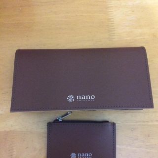 ナノユニバース(nano・universe)のナノユニバース 札入れ&コインケース 付録 未使用(長財布)