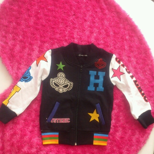 HYSTERIC MINI(ヒステリックミニ)のヒスミニ♡スタジャン キッズ/ベビー/マタニティのキッズ服男の子用(90cm~)(その他)の商品写真