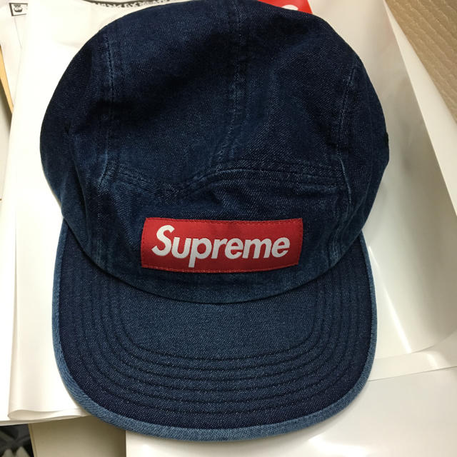 supreme デニム キャップ