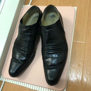 コムデギャルソンオムプリュス(COMME des GARCONS HOMME PLUS)のジュンヤワタナベ クロコダイル 革靴(ドレス/ビジネス)