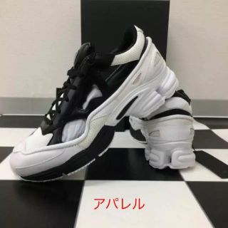 ラフシモンズ(RAF SIMONS)の新品18SS 27.5cm adidas ラフシモンズ Ozweego ホワイト(スニーカー)