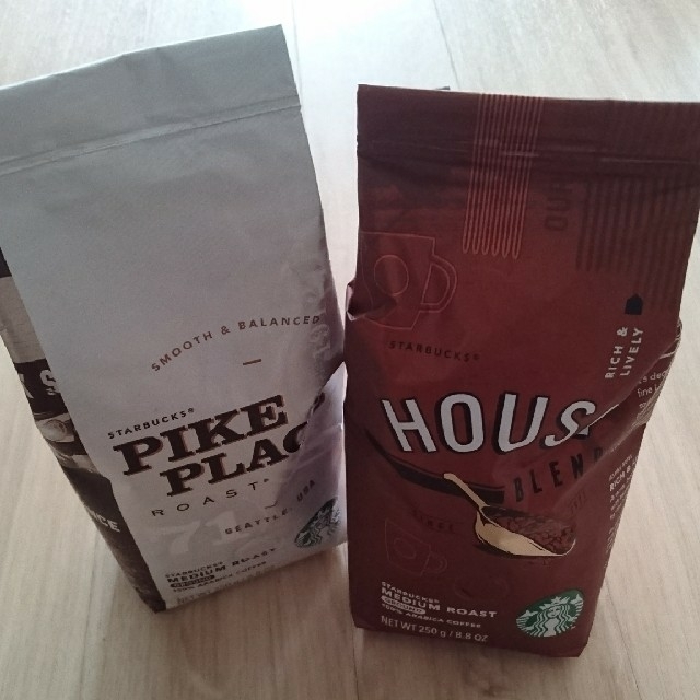 Starbucks Coffee(スターバックスコーヒー)のスターバックス コーヒー2袋セット 食品/飲料/酒の飲料(コーヒー)の商品写真