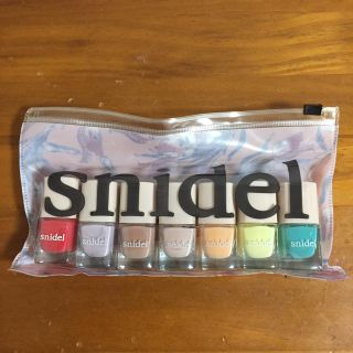 スナイデル(SNIDEL)のsweet付録 スナイデル ネイルセット(マニキュア)