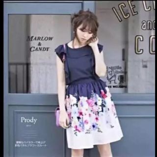 トッコ(tocco)の今夜限定3000円tocco closet  花柄スカート(ひざ丈スカート)