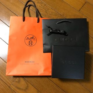 エルメス(Hermes)のGUCCI空き箱とショップ袋・HERMES ショップ袋(ショップ袋)