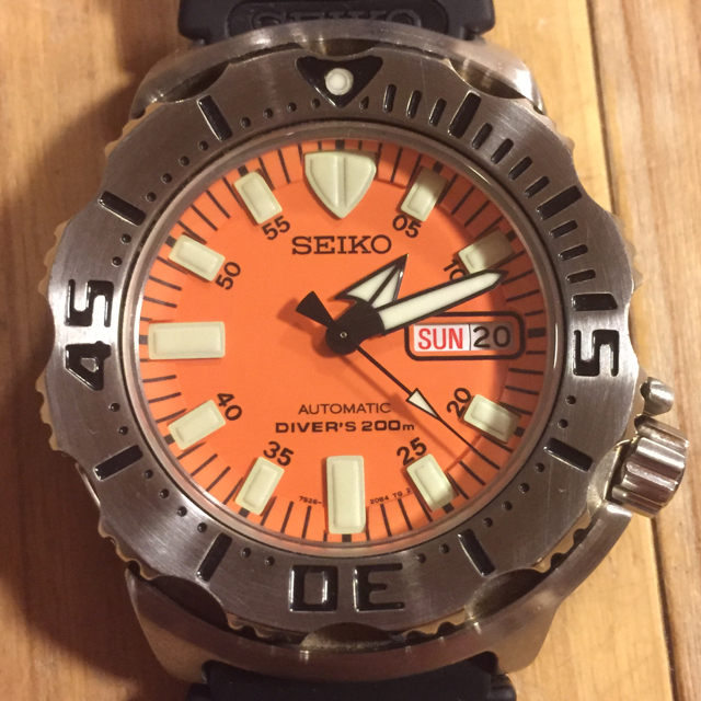 SEIKO(セイコー)の本日まで割引！SEIKO オレンジモンスター 美品 完動品！ メンズの時計(腕時計(アナログ))の商品写真