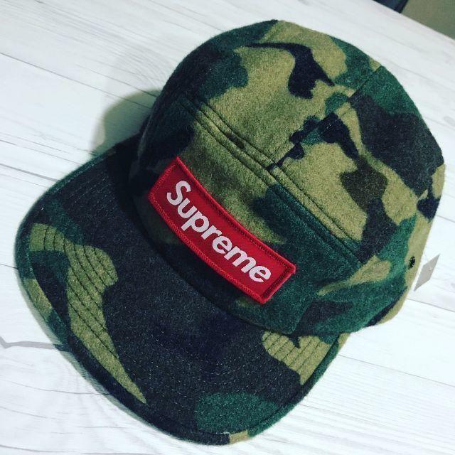 キャップ Supreme - Supreme Camo wool Camp Cap