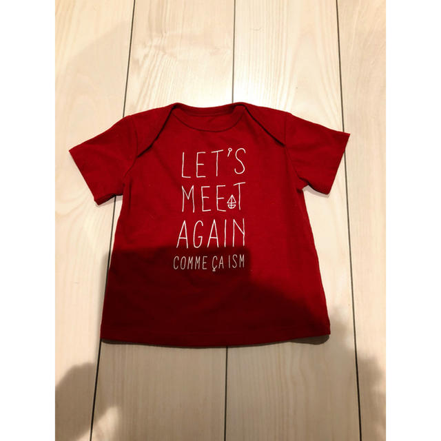 COMME CA ISM(コムサイズム)の【COMME CA ISM】 Tシャツ ベビー服 80cm キッズ/ベビー/マタニティのベビー服(~85cm)(Ｔシャツ)の商品写真