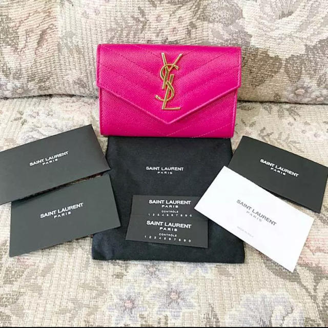 専用 YSL イヴ サンローラン カードケース 財布 saint laurent