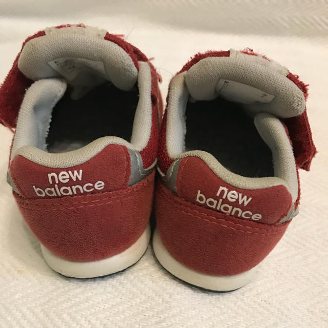 New Balance(ニューバランス)のニューバランス 12cm レッド キッズ/ベビー/マタニティのベビー靴/シューズ(~14cm)(スニーカー)の商品写真