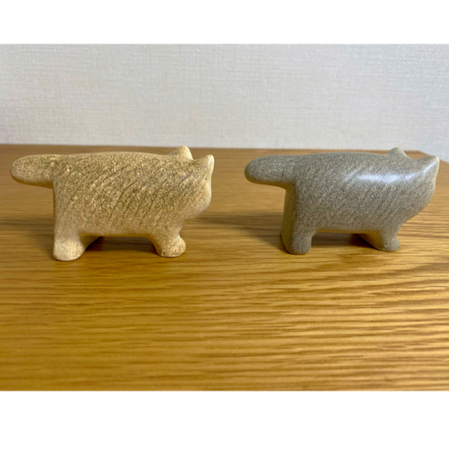 Lisa Larson(リサラーソン)の新品 リサラーソン ふたごの猫 2015年限定発売セット インテリア/住まい/日用品のインテリア小物(置物)の商品写真