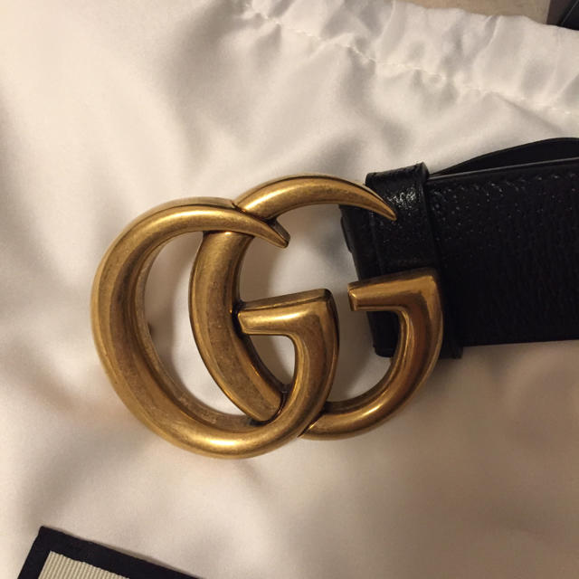 Gucci(グッチ)のGUCCI GGスプリーム ベルト 4㎝幅 新古品 メンズのファッション小物(ベルト)の商品写真