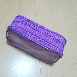 ウィゴー(WEGO)の痛ペンポーチ　紫(ペンケース/筆箱)