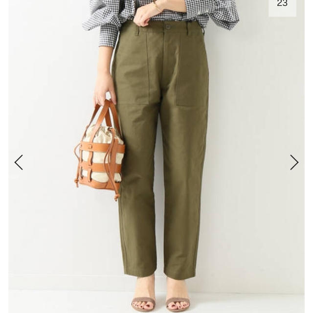 Spick & Span(スピックアンドスパン)の【美品】【RED CARD】Oasis Baker Pants 23 レディースのパンツ(チノパン)の商品写真