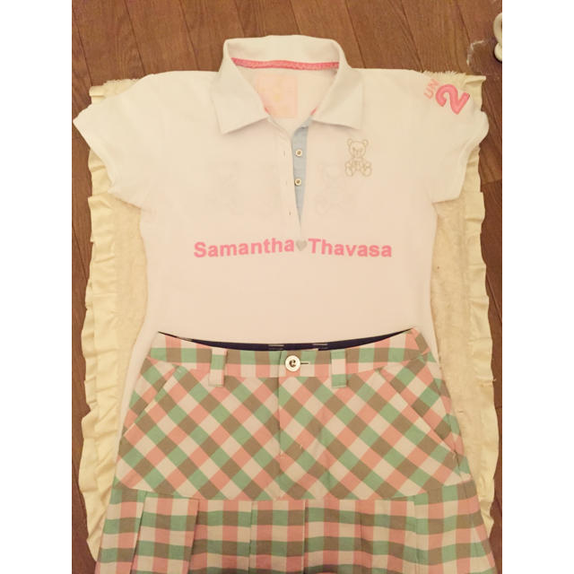 Samantha Thavasa(サマンサタバサ)のサマンサタバサ♡ゴルフスカート美品 スポーツ/アウトドアのゴルフ(ウエア)の商品写真