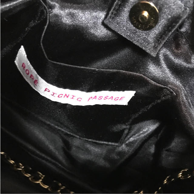 Rope' Picnic(ロペピクニック)のロペピク キラキラ セレモニー リボンパール バック レディースのバッグ(ハンドバッグ)の商品写真