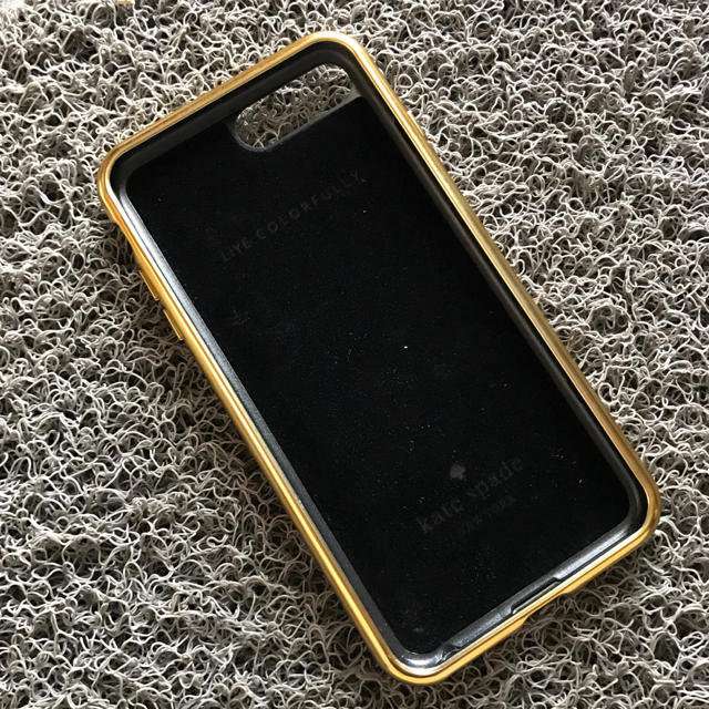 kate spade new york(ケイトスペードニューヨーク)のiPhone7Plus/8Plus ゴールド シャンパン ケイトスペード  スマホ/家電/カメラのスマホアクセサリー(iPhoneケース)の商品写真