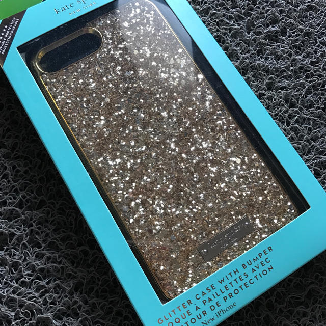 kate spade new york(ケイトスペードニューヨーク)のiPhone7Plus/8Plus ゴールド シャンパン ケイトスペード  スマホ/家電/カメラのスマホアクセサリー(iPhoneケース)の商品写真