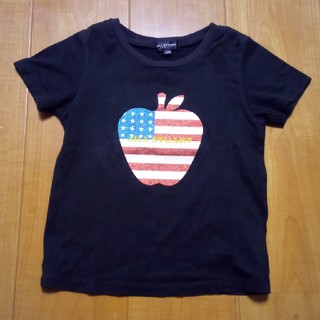 ジルスチュアートニューヨーク(JILLSTUART NEWYORK)のJILL STUART 110-120cm　黒Tシャツ(Tシャツ/カットソー)