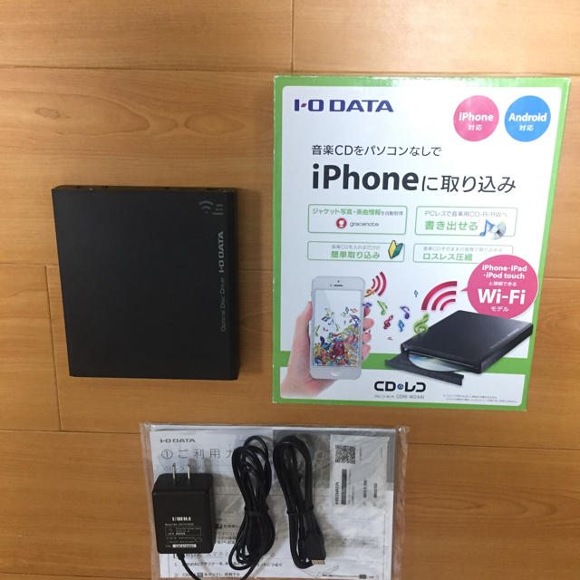 IODATA(アイオーデータ)のCDレコ I-O DATA CDRI- W24AI ジャンク品 スマホ/家電/カメラのオーディオ機器(その他)の商品写真