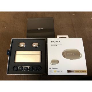 ソニー(SONY)のSONY WF-1000X フルワイヤレスイヤホン(ヘッドフォン/イヤフォン)