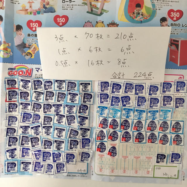 グーン ポイント goo.n マーク 224点分 キッズ/ベビー/マタニティのキッズ/ベビー/マタニティ その他(その他)の商品写真
