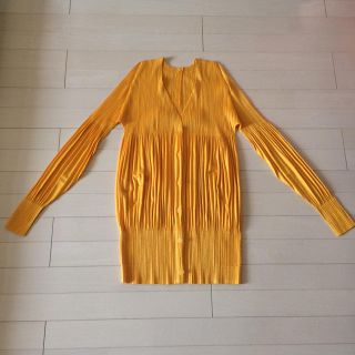 プリーツプリーズイッセイミヤケ(PLEATS PLEASE ISSEY MIYAKE)の新品未使用 イッセイミヤケ☆プリーツプリーズ カーディガン(カットソー(長袖/七分))