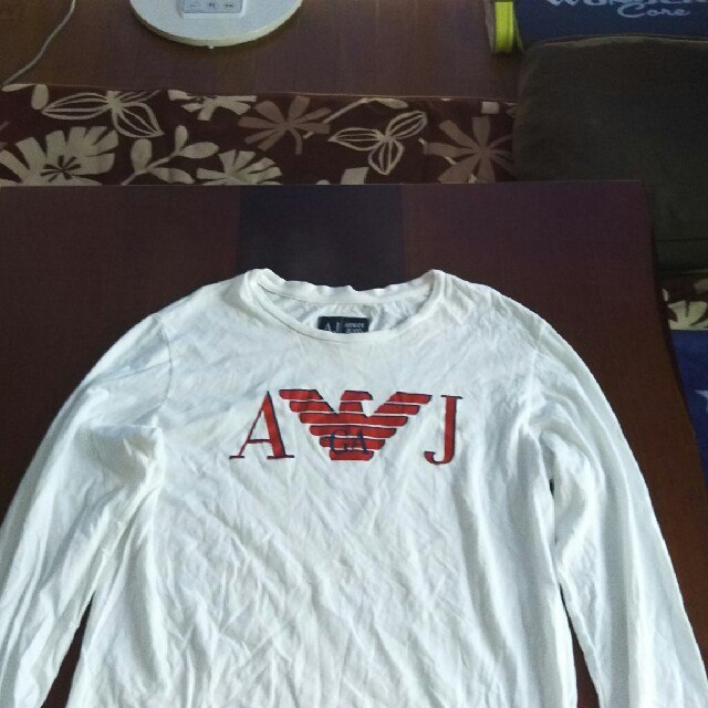 ARMANI JEANS(アルマーニジーンズ)のアルマーニジーンズLサイズ長袖Tシャツ メンズのトップス(Tシャツ/カットソー(七分/長袖))の商品写真