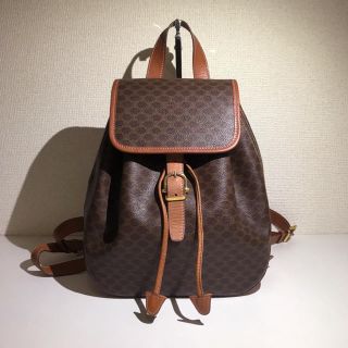 セリーヌ(celine)のCELINE バックパック リュック オールドセリーヌ 金属タグ有り レア(リュック/バックパック)