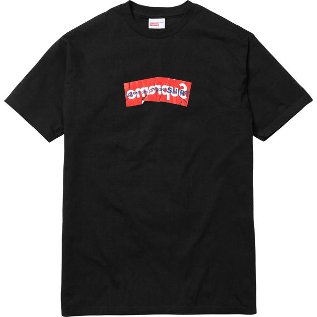 Tシャツ/カットソー(半袖/袖なし)Supreme Comme Des Garcons ギャルソン box tee