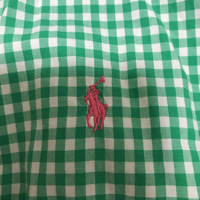 Ralph Lauren(ラルフローレン)のラルフ チェック シャツ 110 4T グリーン キッズ/ベビー/マタニティのキッズ服男の子用(90cm~)(ブラウス)の商品写真