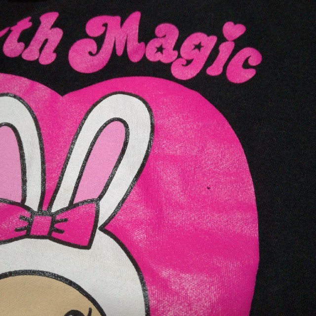 EARTHMAGIC(アースマジック)のバニーマフィーちゃんロンT キッズ/ベビー/マタニティのキッズ服女の子用(90cm~)(Tシャツ/カットソー)の商品写真