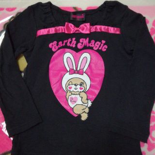 アースマジック(EARTHMAGIC)のバニーマフィーちゃんロンT(Tシャツ/カットソー)