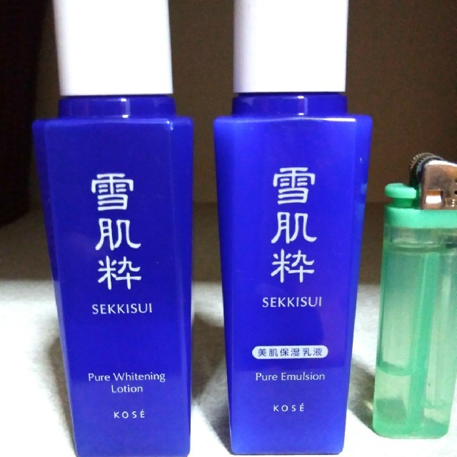 雪肌精 雪肌粋 薬用美白化粧水 乳液コンビニサイズの通販 By You S Shop セッキセイならラクマ