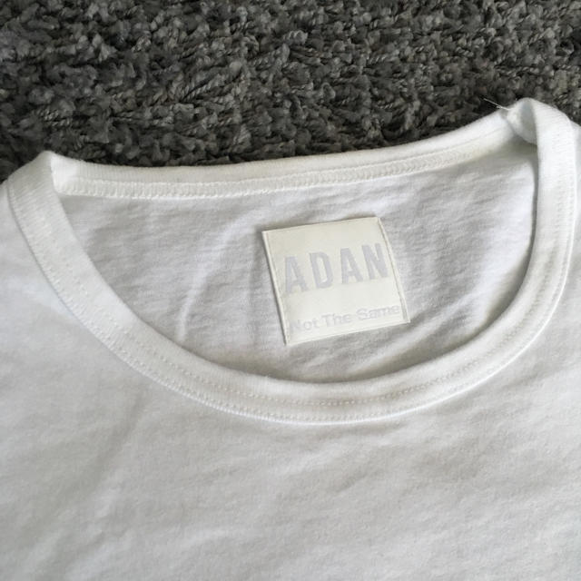 BEAUTY&YOUTH UNITED ARROWS(ビューティアンドユースユナイテッドアローズ)のビューティーアンドユース Ｔシャツ ADAN ホワイト メンズのトップス(Tシャツ/カットソー(半袖/袖なし))の商品写真