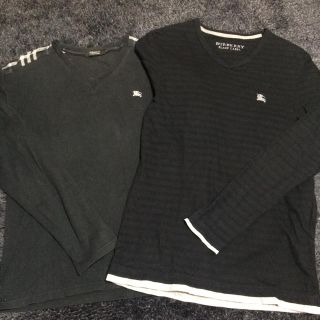 バーバリーブラックレーベル(BURBERRY BLACK LABEL)のBURBERRY BLACK LABEL ＊ ロンT ２点セット(Tシャツ/カットソー(七分/長袖))