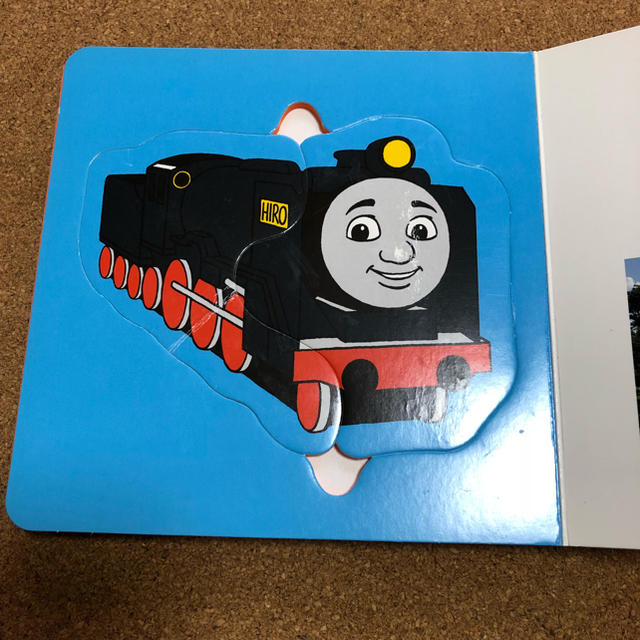 トーマスのえあわせパズル ふわふ絵本 キッズ/ベビー/マタニティのおもちゃ(知育玩具)の商品写真