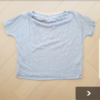 ビームス(BEAMS)の【美品】BEAMS　半袖カットソー　ドレープTシャツ　M(Tシャツ(半袖/袖なし))