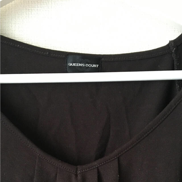 QUEENS COURT(クイーンズコート)のクイーンズコート 半袖カットソー レディースのトップス(カットソー(半袖/袖なし))の商品写真